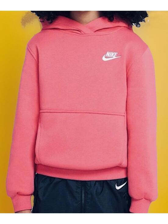 Nike Other - $45 GIRLS NIKE PlNK SIZE XS SPORTSWEAR CLUB FLEECE  PULLOVER HOODIE FD3000-629